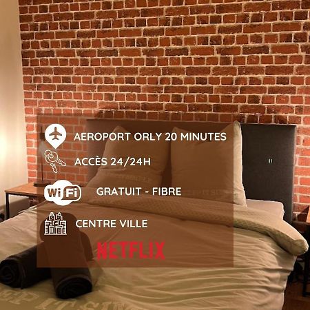 Beau T3 Style Industriel N20 Orly Paris Wifi Underground Industry Διαμέρισμα La Ville-du-Bois Εξωτερικό φωτογραφία